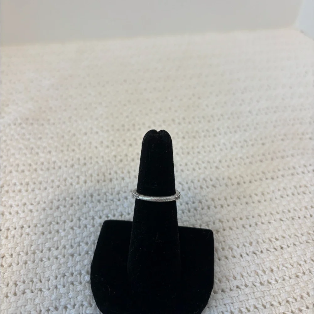 Judith Ripken silver stack rings - Picture 4 of 4